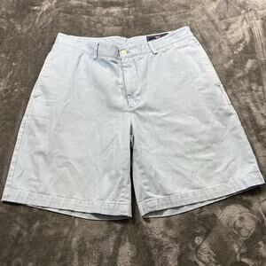 Vineyard Vines Shorts Men's 34 Blue Club Chinos Flat FrontPreppy Golf